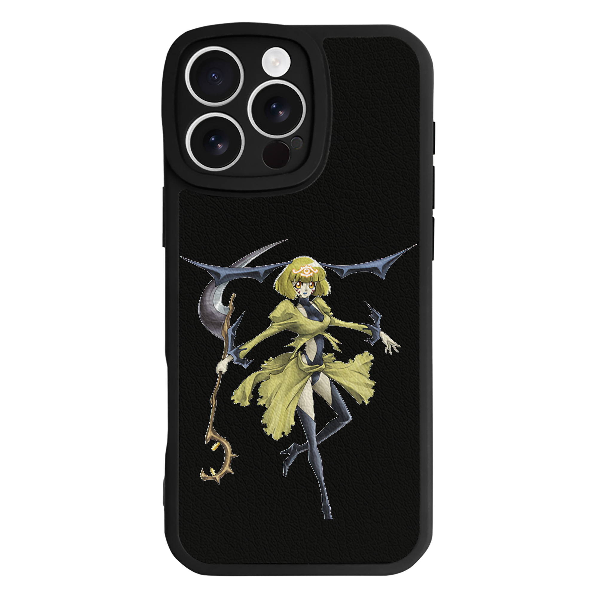 遊☆戯☆王 Yu-Gi-Oh! 【iPhone 16シリーズ対応】シリコンスマホケース（レザー調） 材質：シリコン